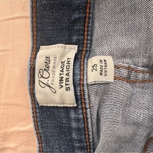 J. Crew Straight Leg Jeans - Classic Blue